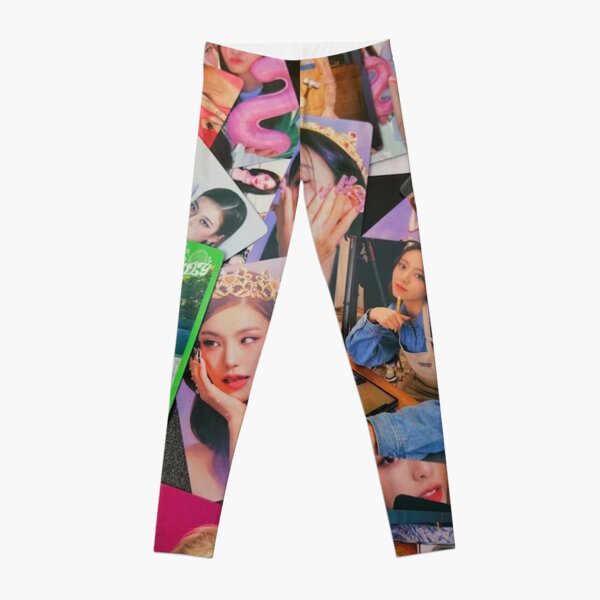 Itzy kpop compilation Leggings RB1201 product Offical itzy Merch