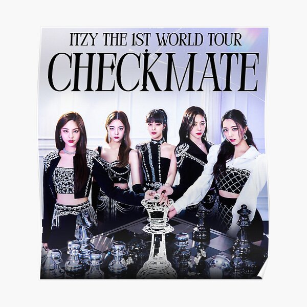 ITZY CHECKMATE  Poster RB1201 product Offical itzy Merch