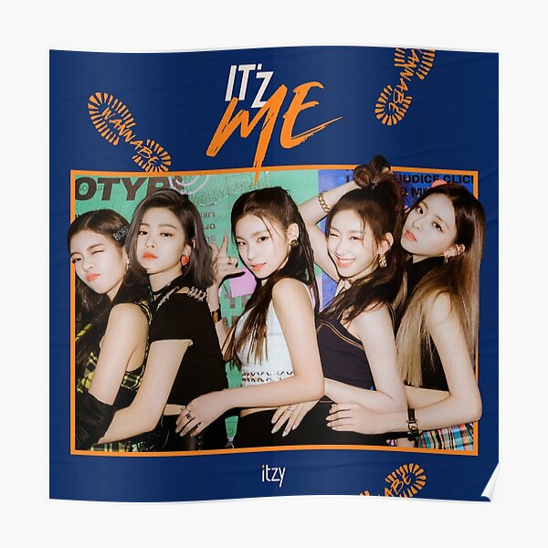 ITZY IT'z ME Poster RB1201 product Offical itzy Merch