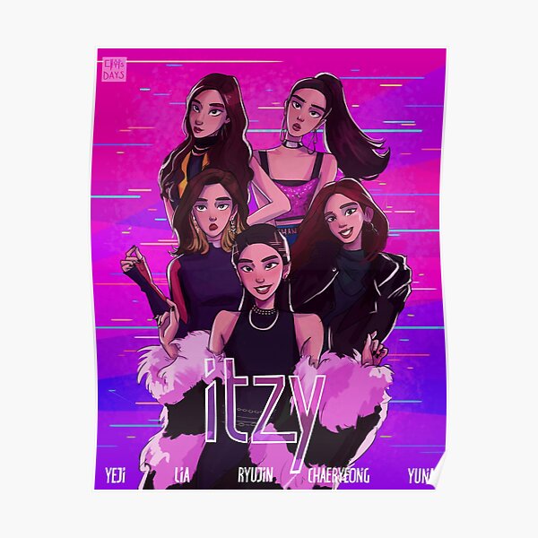 Itzy - Dalla Dalla Poster RB1201 product Offical itzy Merch