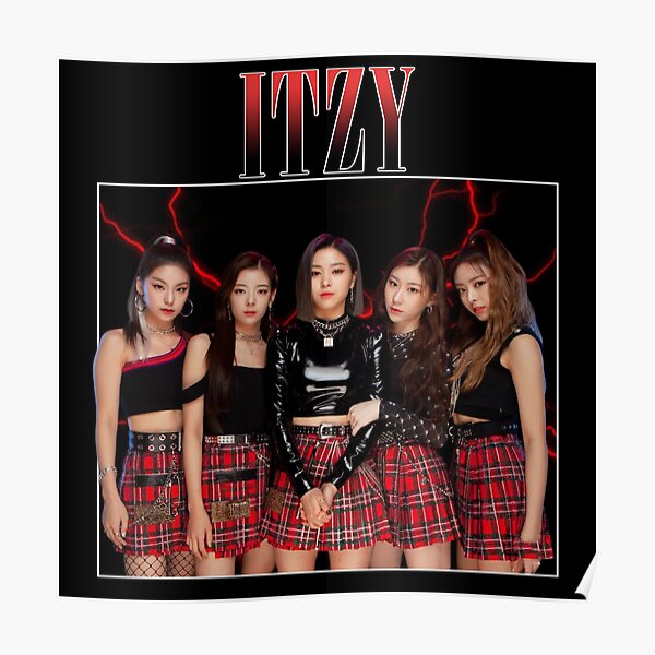 ITZY Vintage  Poster RB1201 product Offical itzy Merch