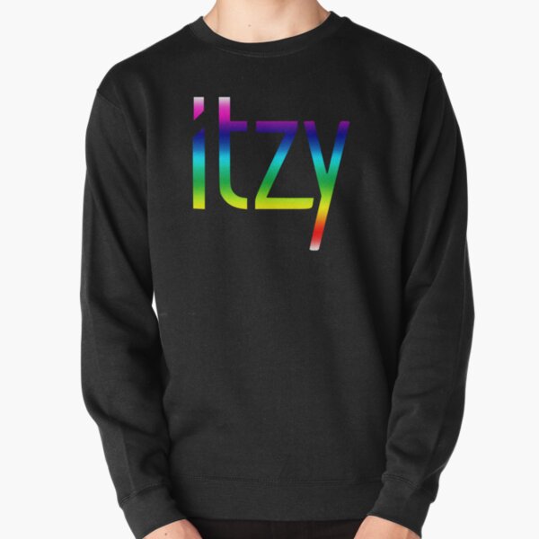 Itzy kpop colorful logo Pullover Sweatshirt RB1201 product Offical itzy Merch