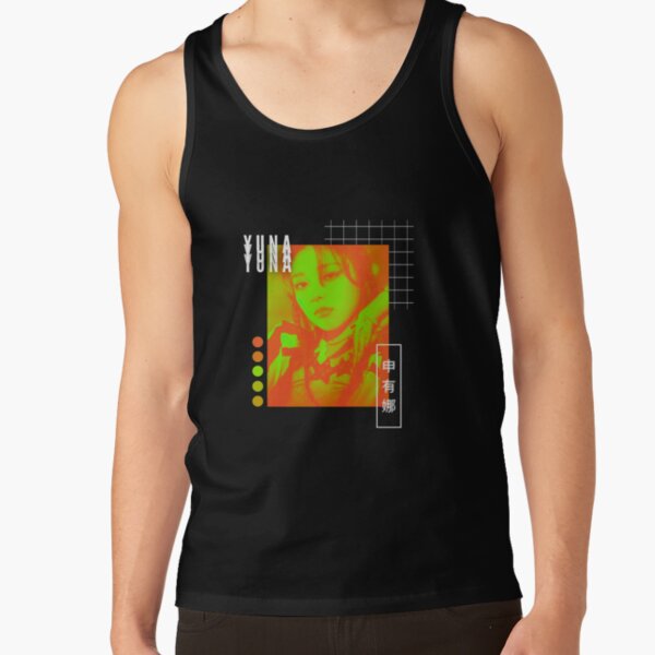 ITZY Yuna GUESS WHO? Vaporwave Collage Tank Top RB1201 product Offical itzy Merch