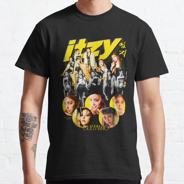 ITZY 'Guess Who??' Classic T-Shirt RB1201 product Offical itzy Merch