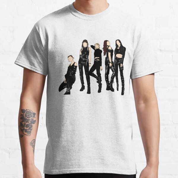 ITZY MAFIA IN THE MORNING (Black ver. 1) Classic T-Shirt RB1201 product Offical itzy Merch