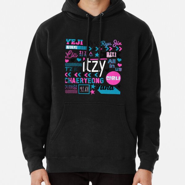 ITZY Collage  Pullover Hoodie RB1201 product Offical itzy Merch