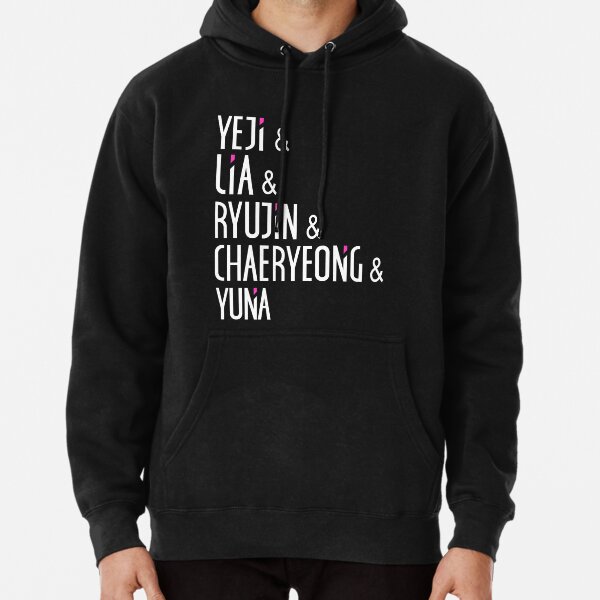 ITZY Names Pullover Hoodie RB1201 product Offical itzy Merch