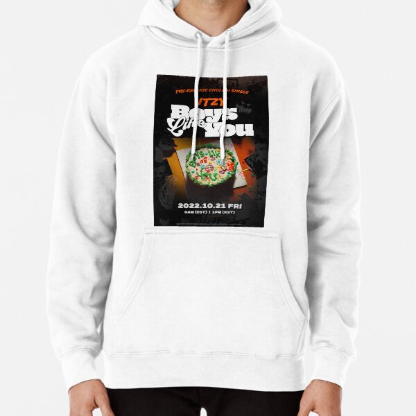 ITZY - Boys Like You Poster Pullover Hoodie RB1201 product Offical itzy Merch