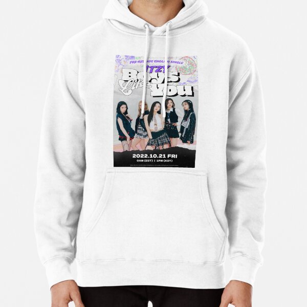 ITZY - Boys Like You Poster (3) Pullover Hoodie RB1201 product Offical itzy Merch