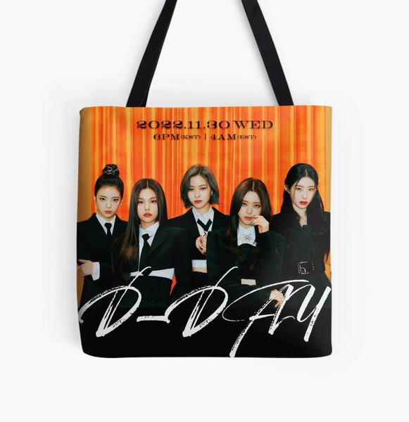 ITZY - Cheshire D-Day (2) All Over Print Tote Bag RB1201 product Offical itzy Merch