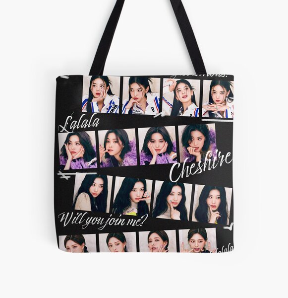 ITZY - Cheshire 4 Cuts All Over Print Tote Bag RB1201 product Offical itzy Merch