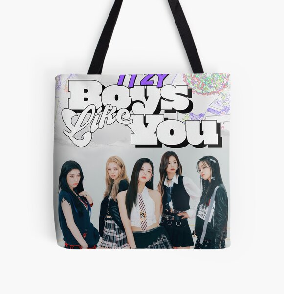 ITZY - Boys Like You Poster (3) All Over Print Tote Bag RB1201 product Offical itzy Merch