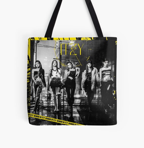 ITZY - Guess Who Teaser Night ver Group All Over Print Tote Bag RB1201 product Offical itzy Merch