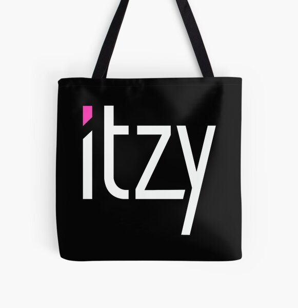 ITZY LOGO (white) All Over Print Tote Bag RB1201 product Offical itzy Merch