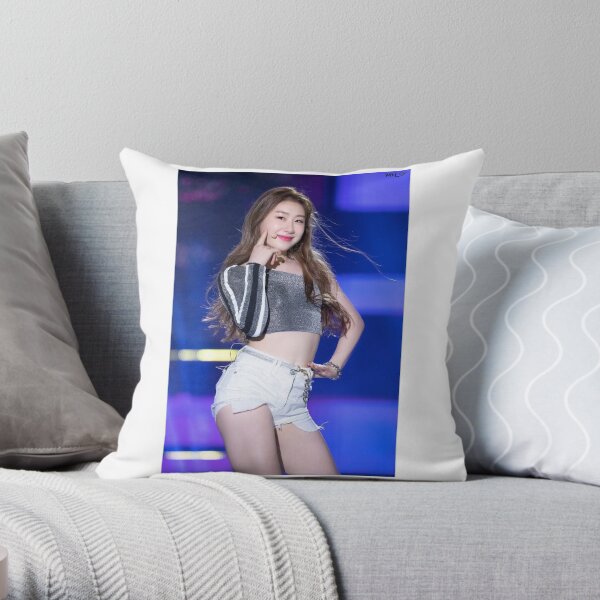 Lee Chaeryeong ITZY Throw Pillow RB1201 product Offical itzy Merch