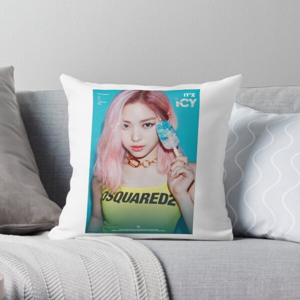 ITZY Ryujin Throw Pillow RB1201 product Offical itzy Merch