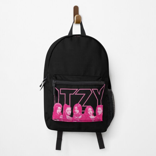 Metal ITZY - Pink (Black version) Backpack RB1201 product Offical itzy Merch