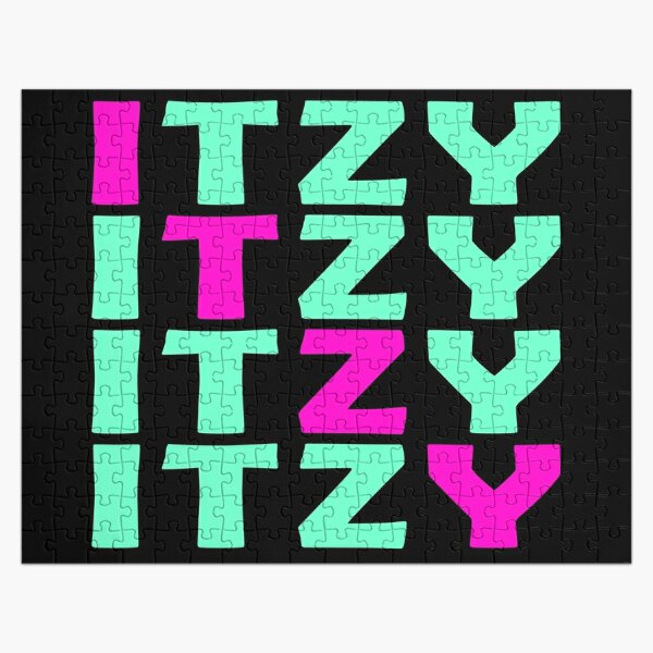 itzy notshy logo Jigsaw Puzzle RB1201 product Offical itzy Merch