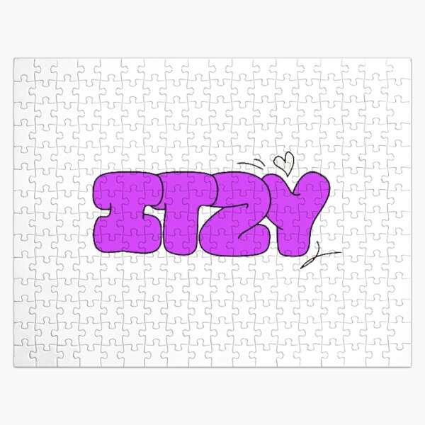 Itzy kpop love purple Jigsaw Puzzle RB1201 product Offical itzy Merch