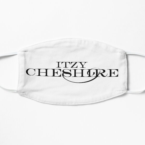 ITZY - Cheshire Logo Flat Mask RB1201 product Offical itzy Merch