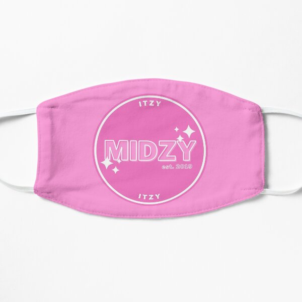 MIDZY - ITZY fandom badge (full colour ver.) Flat Mask RB1201 product Offical itzy Merch