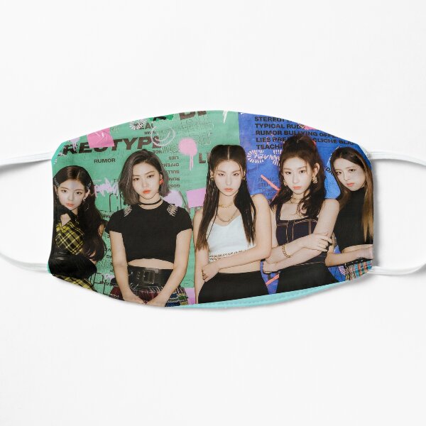 ITZY - Wannabe Flat Mask RB1201 product Offical itzy Merch